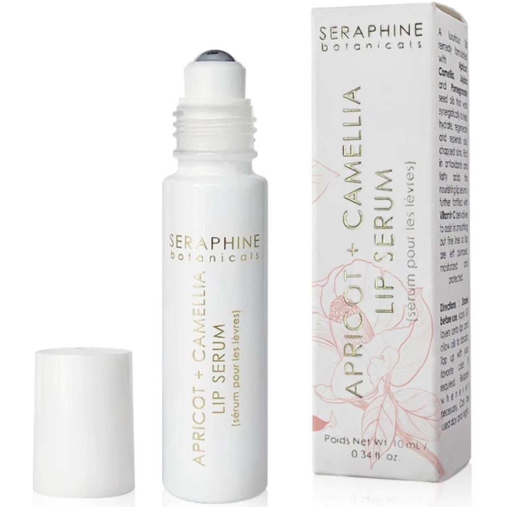 Seraphine Botanicals Apricot + Camellia Lip Serum NIB